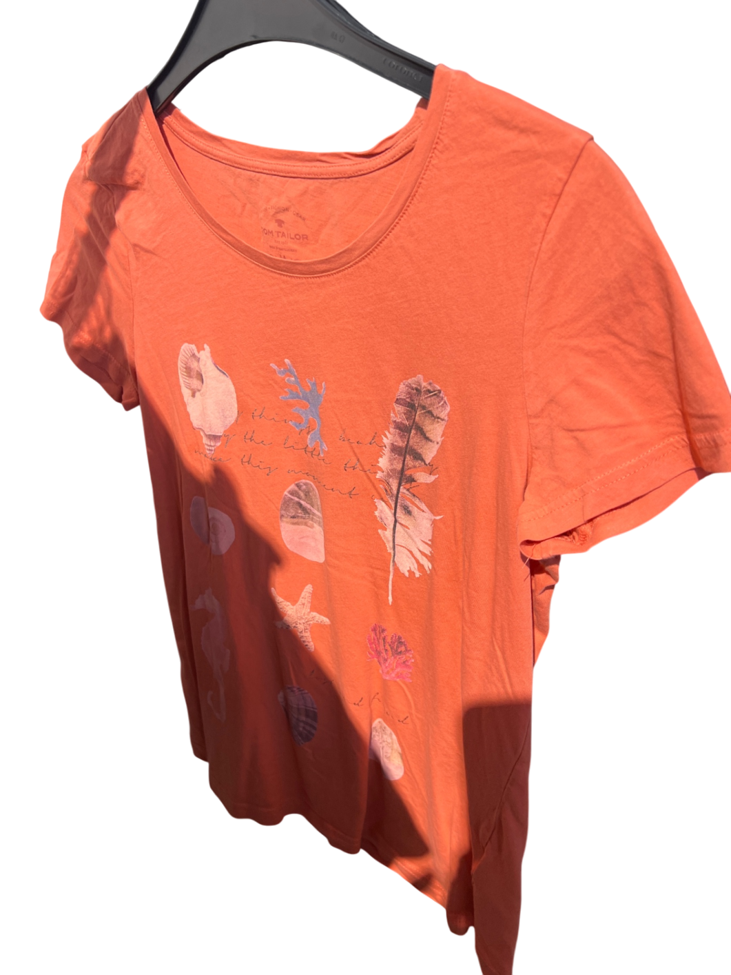 Tom Tailor T-Shirt Orange Gr.: M