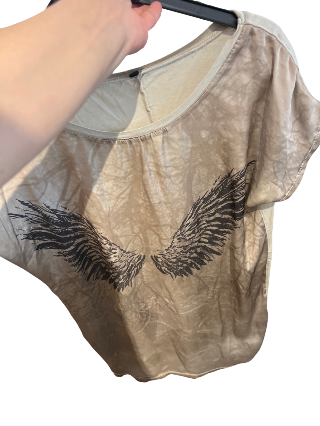 T-Shirt Beige Gr.: XL