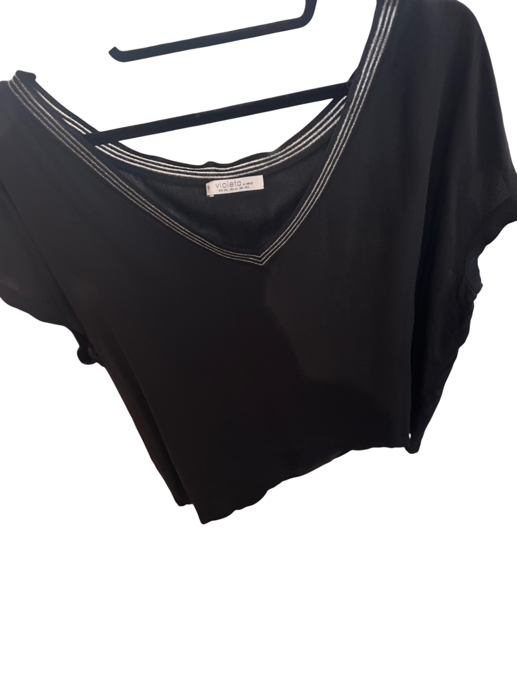 Violeta Bluse Schwarz Gr.: XXL