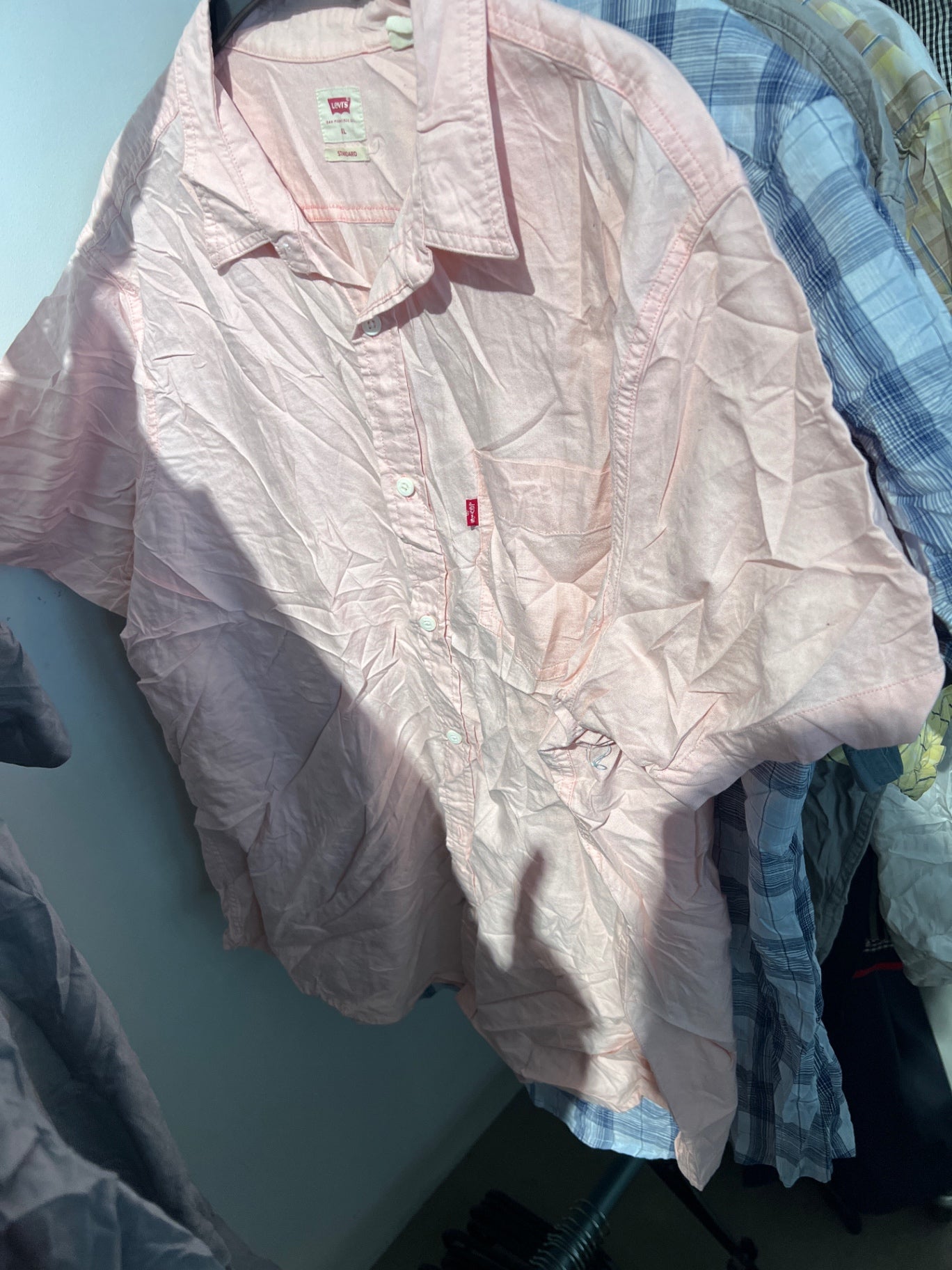 Levi's Hemd Rosa Gr.: XL