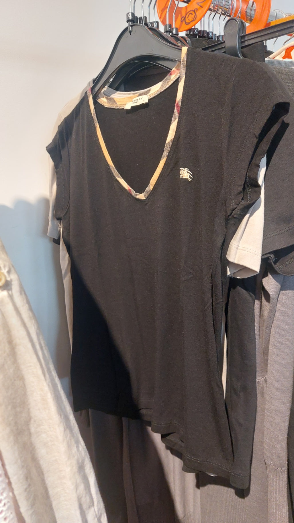 Burberry T-Shirt Schwarz Gr.: L