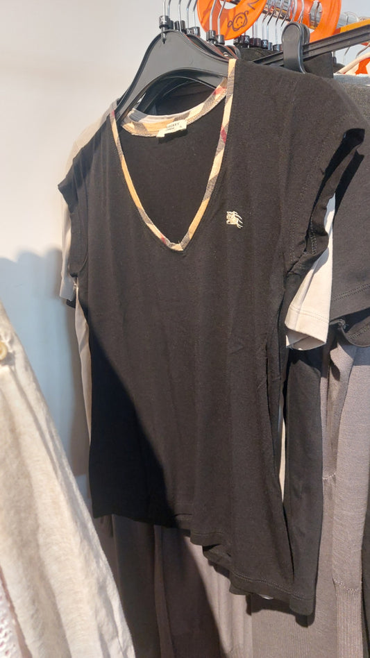 Burberry T-Shirt Schwarz Gr.: L