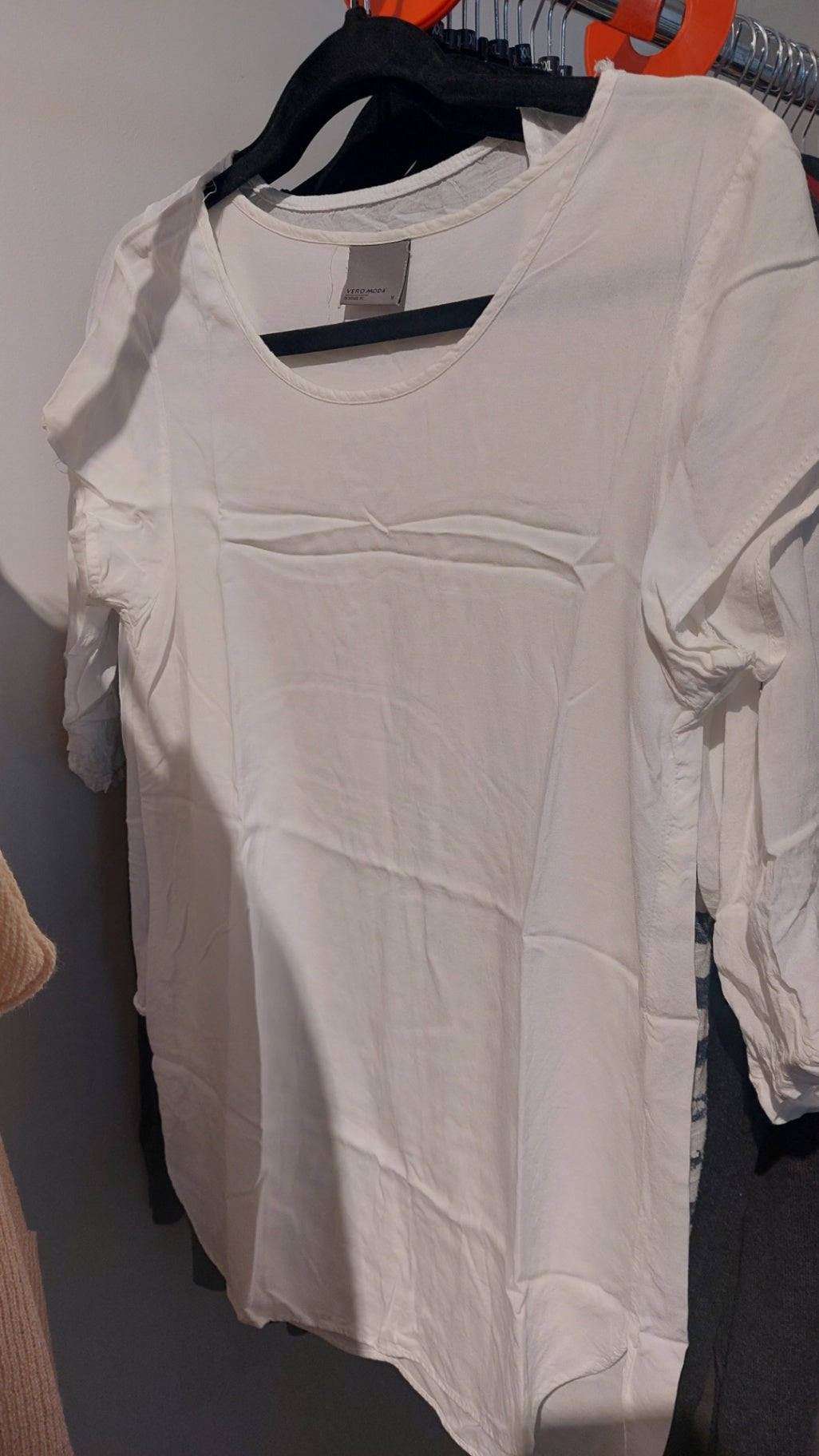 VEROMODA Bluse Weiß Gr.: M