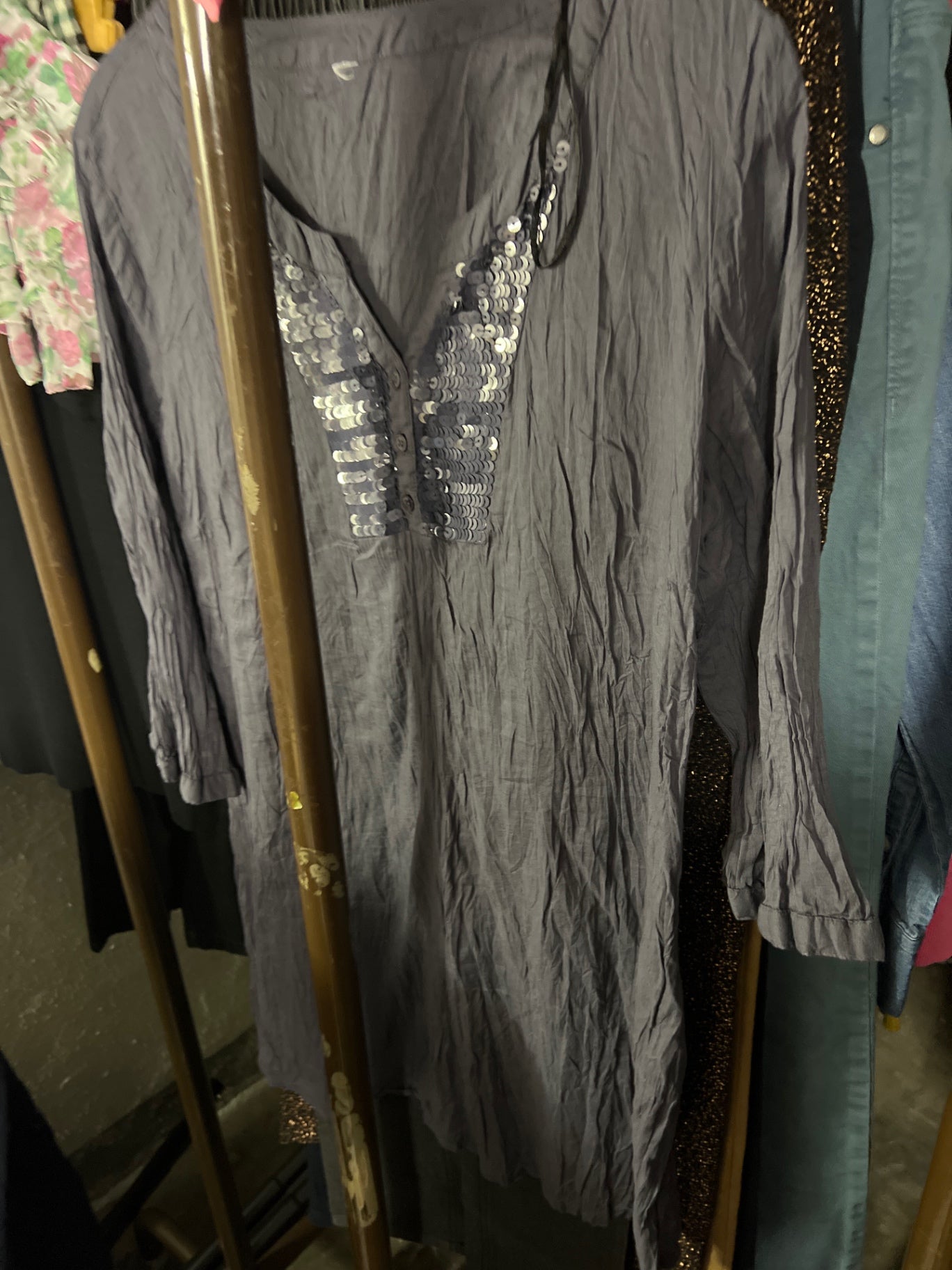Bluse Grau Gr.: S