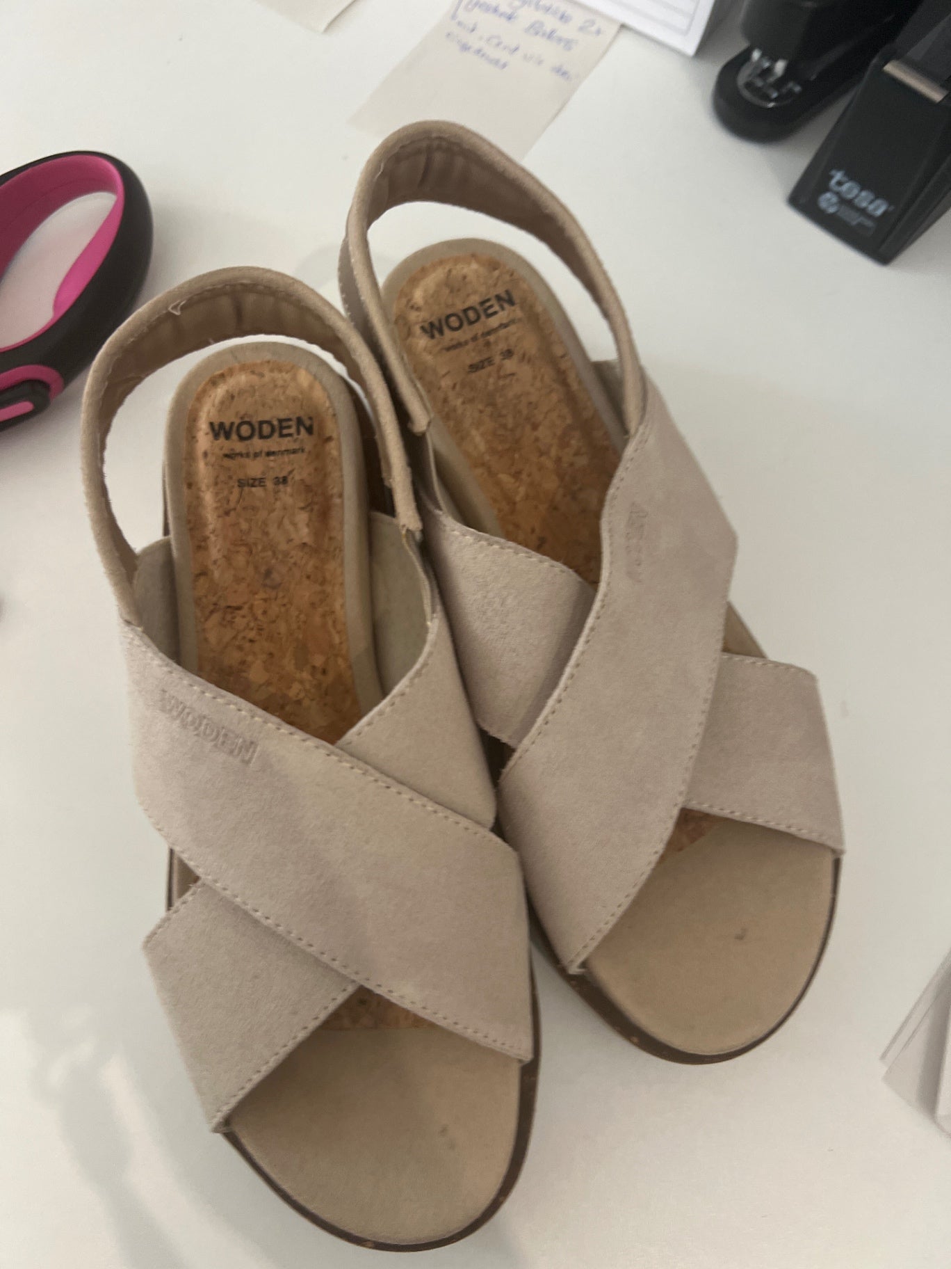 WODEN Sandalen Beige Gr.: 38