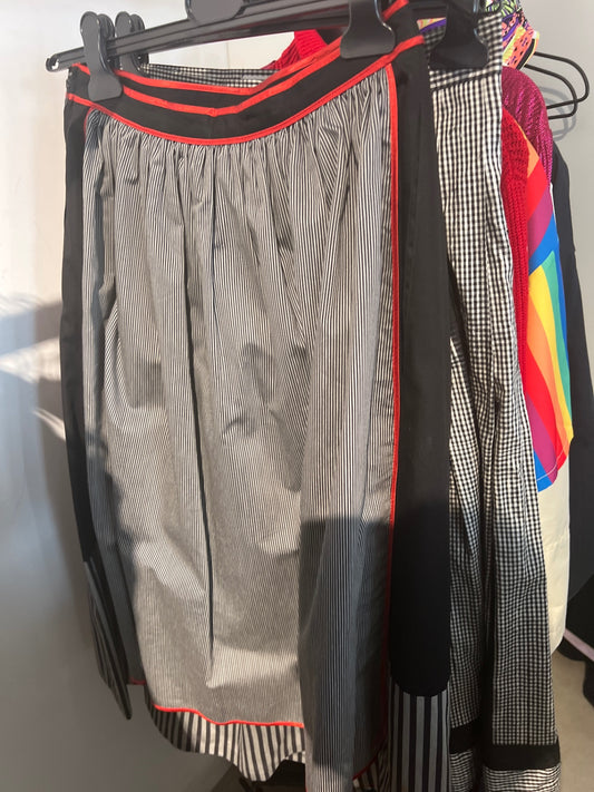 Trachten Rock Vintage gestreift Gr.: L
