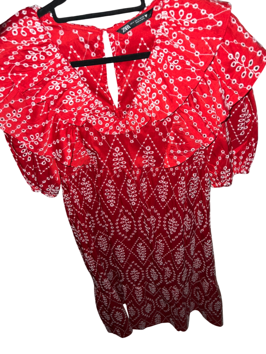 ZARA Kleid Rot Gr.: S