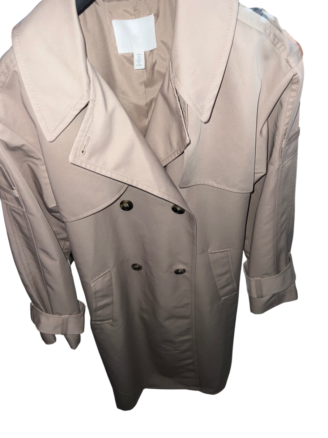 H&M Trenchcoat Beige Gr.: S