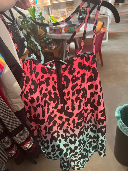 Top Pink, Schwarz Gr.: S
