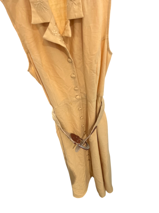 Cartise Vintage Kleid Gelb Gr.: S