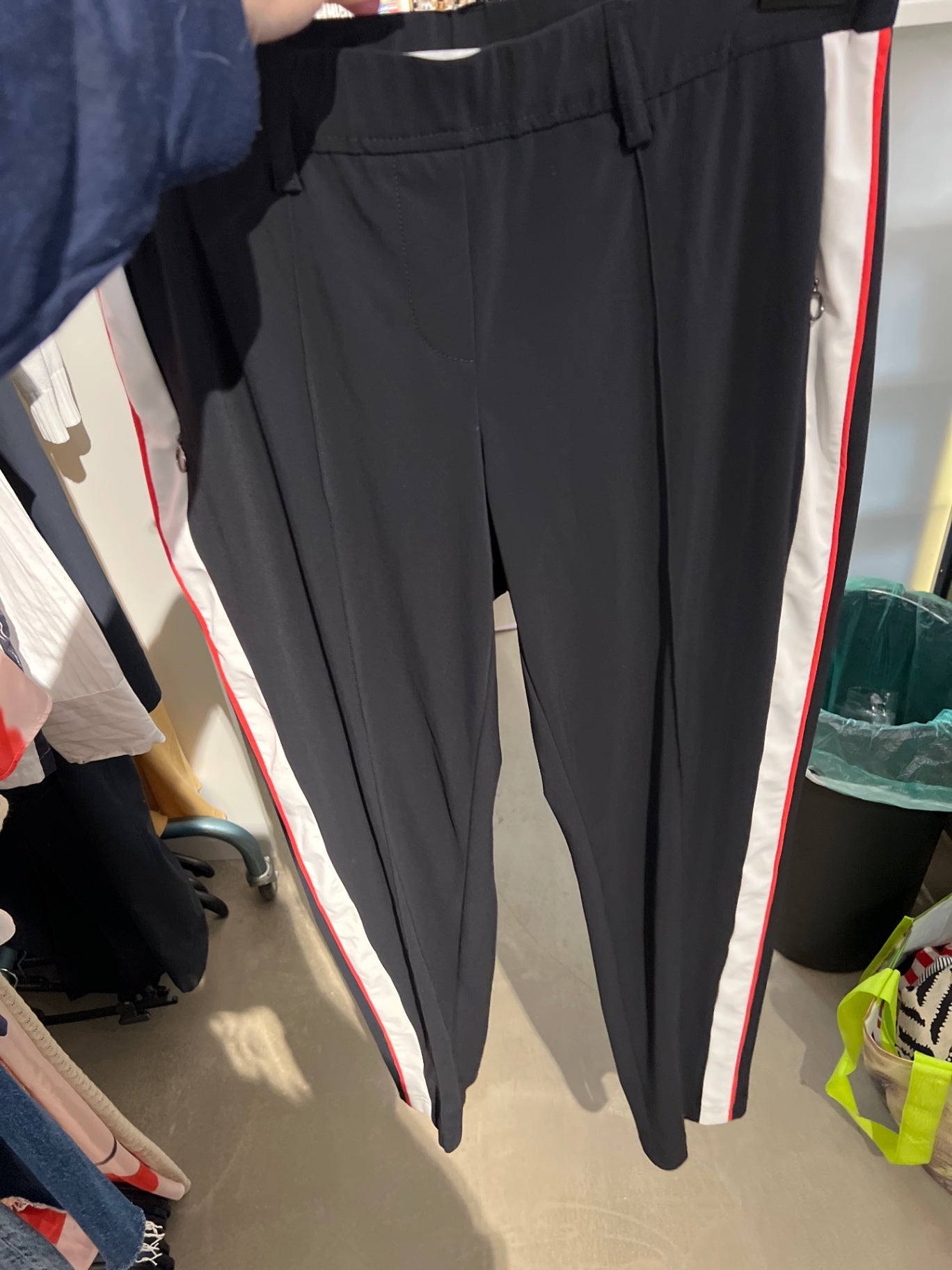 Raffaelo Rossi Hose Schwarz Gr.: M