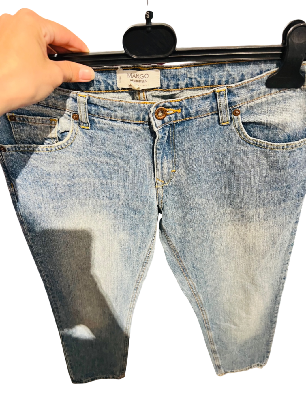 Mango Jeans Blau Gr.: S