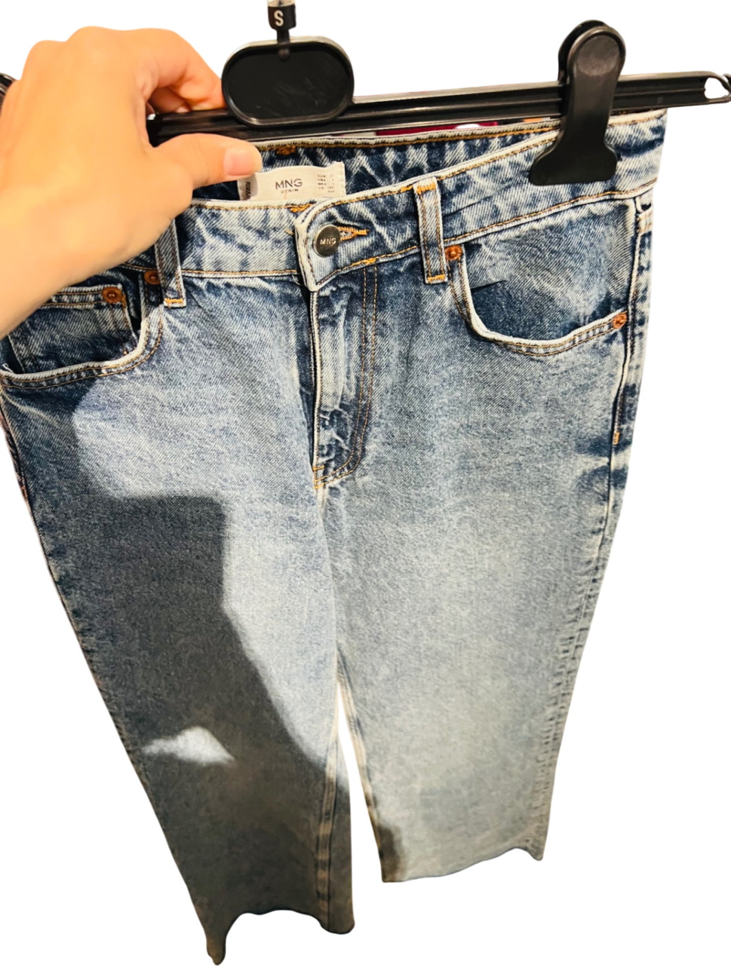 MNG Jeans Blau Gr.: S