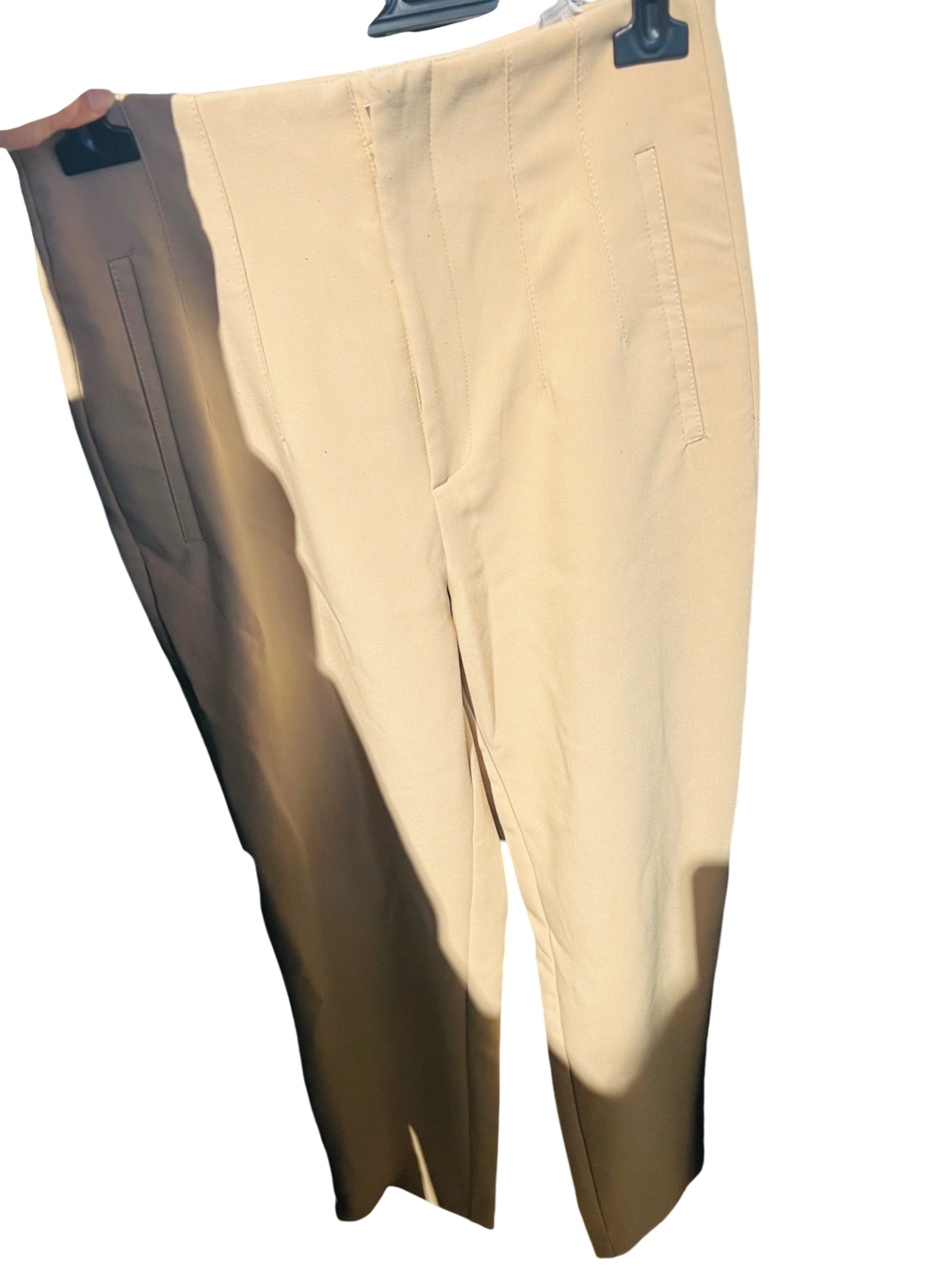 Stradivarius Hose Beige Gr.: M