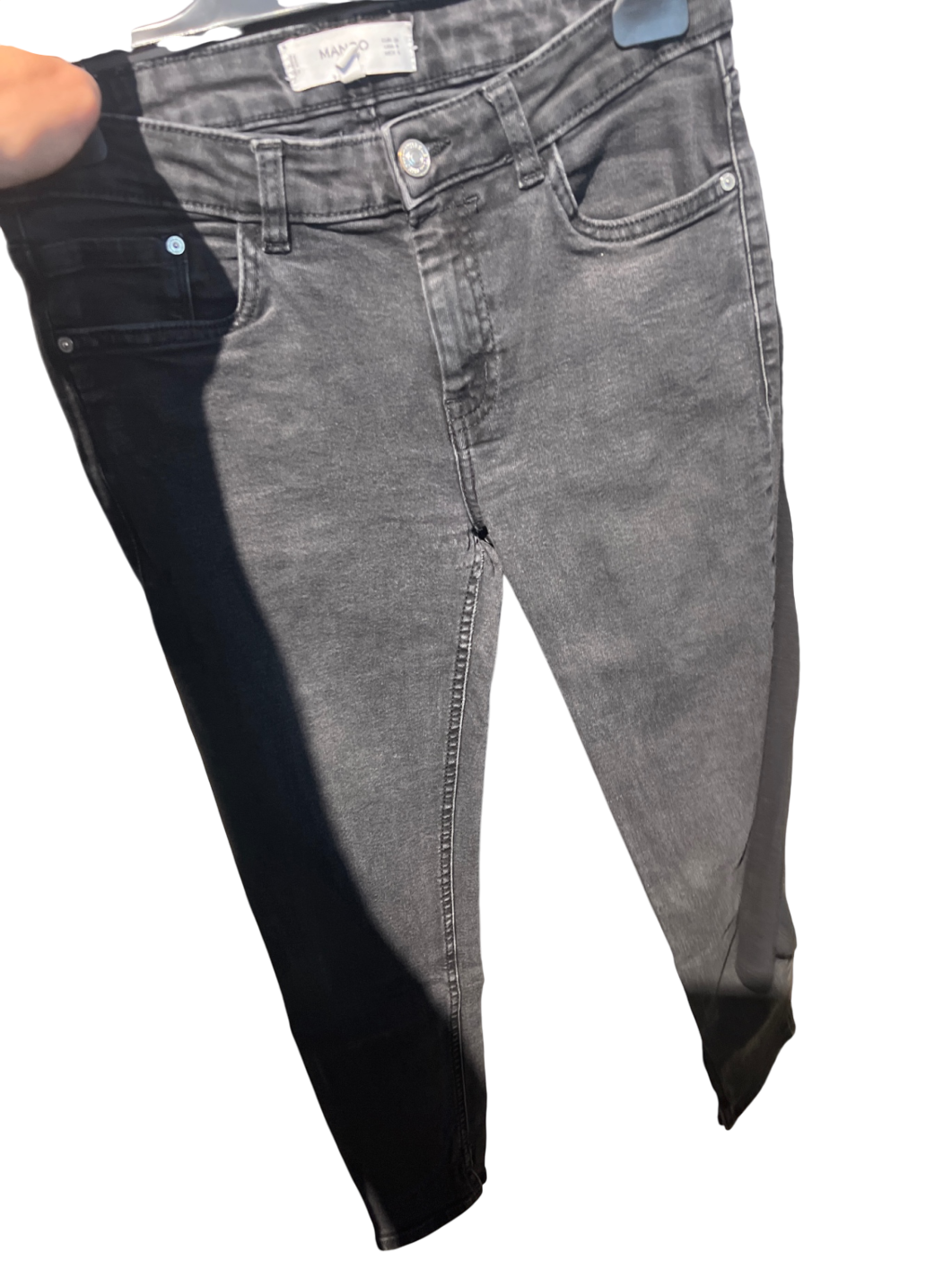 MANGO Jeans Grau Gr.: M
