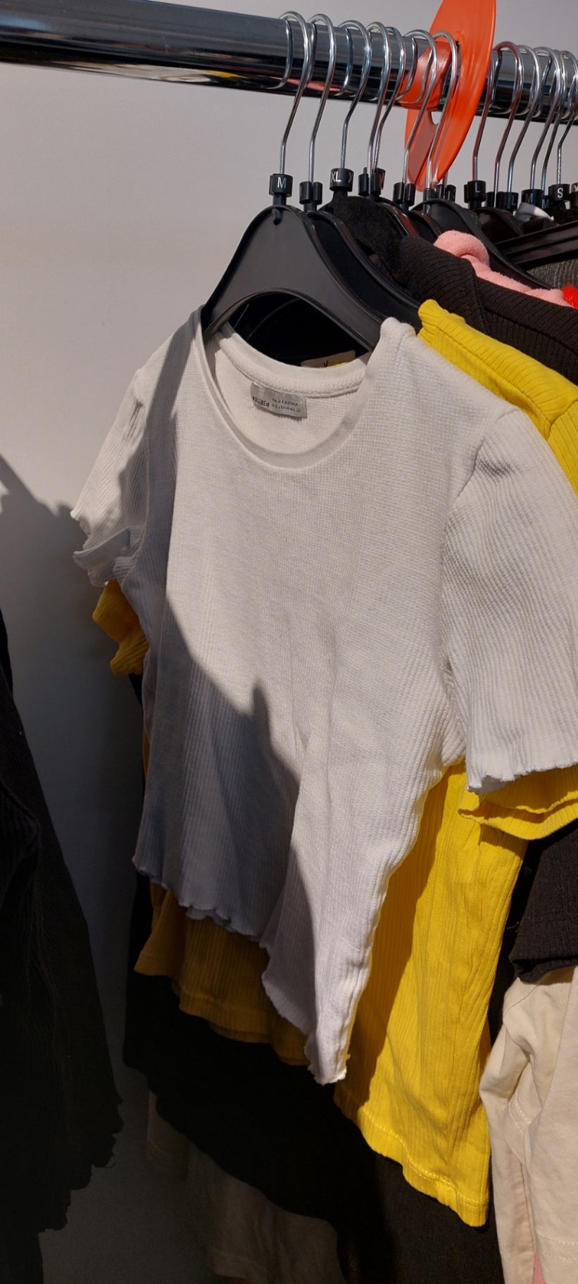 Pull & Bear T-Shirt Weiß Gr.: M