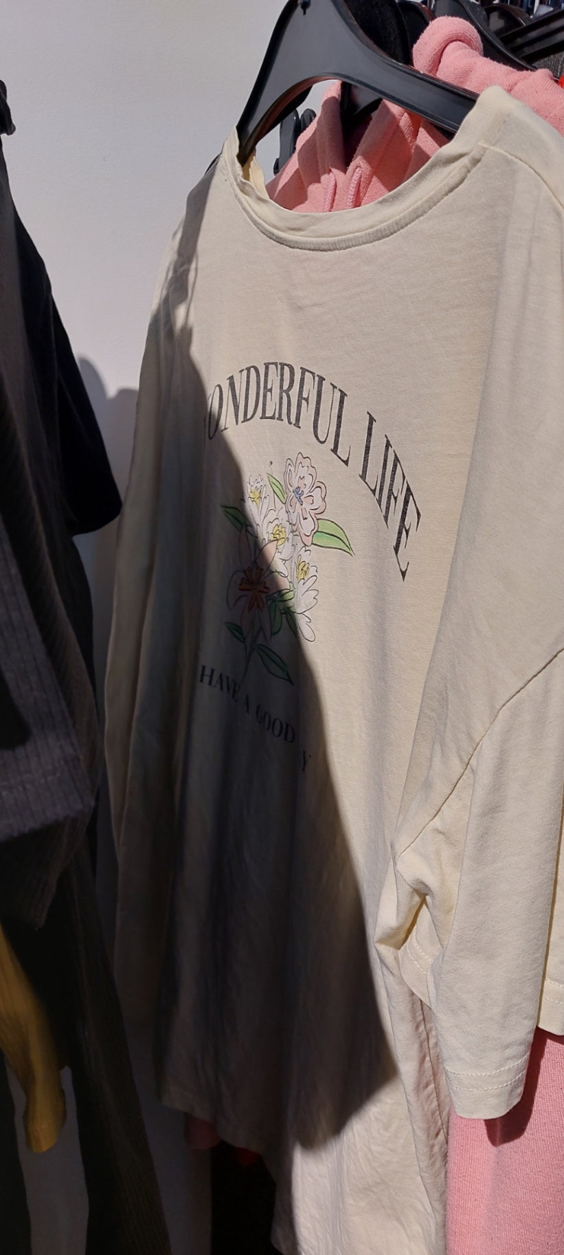 T-Shirt Hellgelb Gr.: L