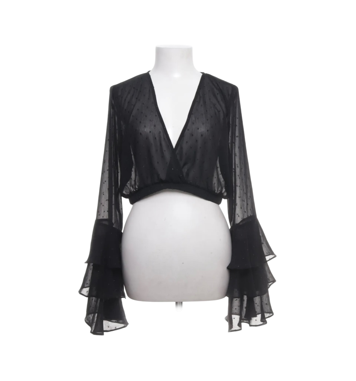 Forever 21 Bluse Schwarz Gr.: L