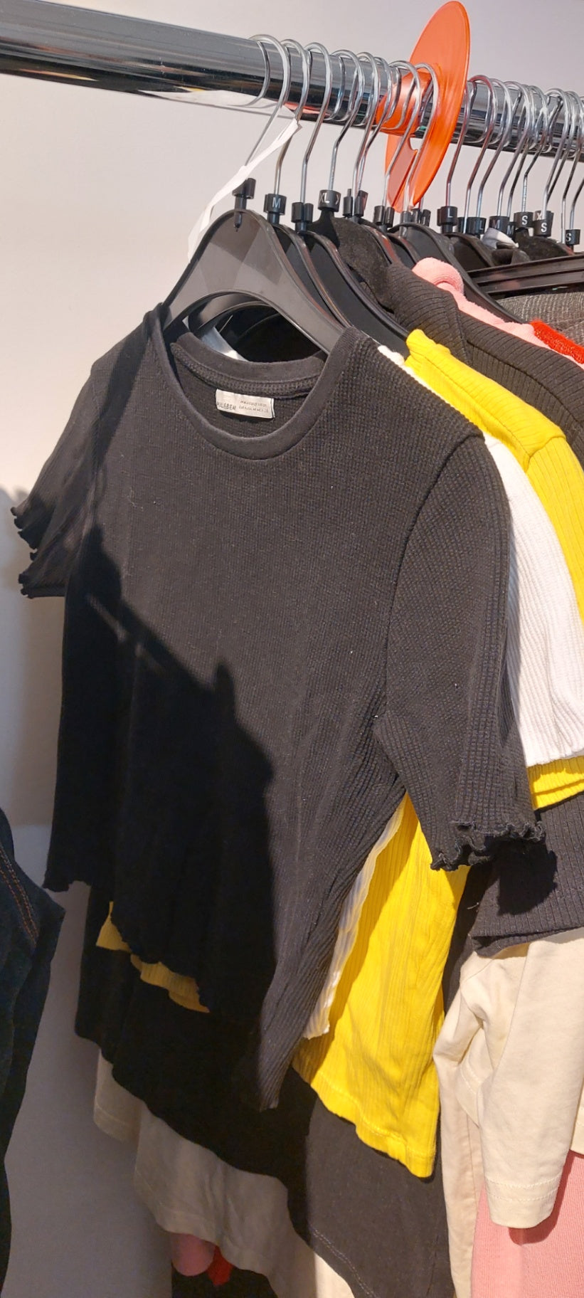 Pull & Bear T-Shirt Schwarz Gr.: M
