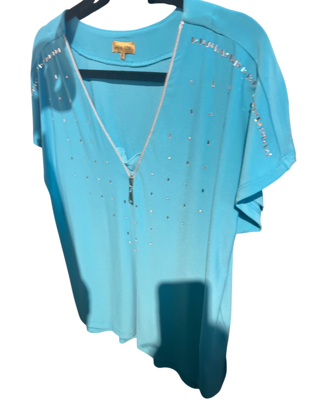 Sarah Kern T-Shirt Türkis Gr.: XL