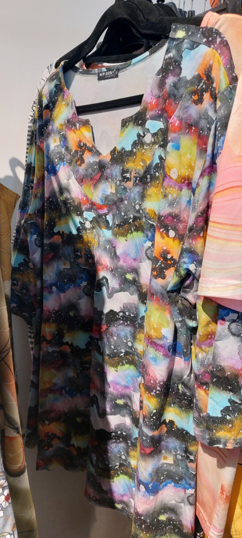 New Jersey Blusenshirt Bunt Gr.: XL