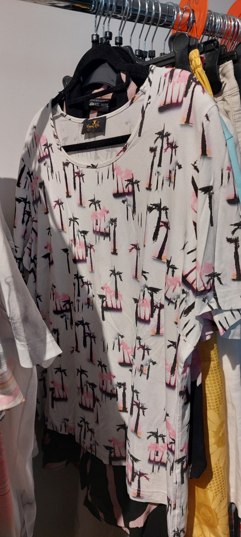 Eugen Klein T-Shirt Weiß/Schwarz Gr.: XXL
