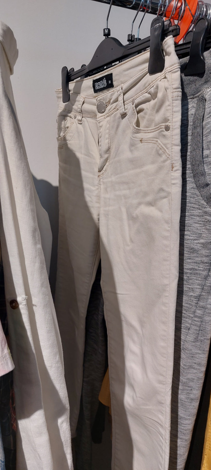 Hailys Jeans Beige Gr.: M