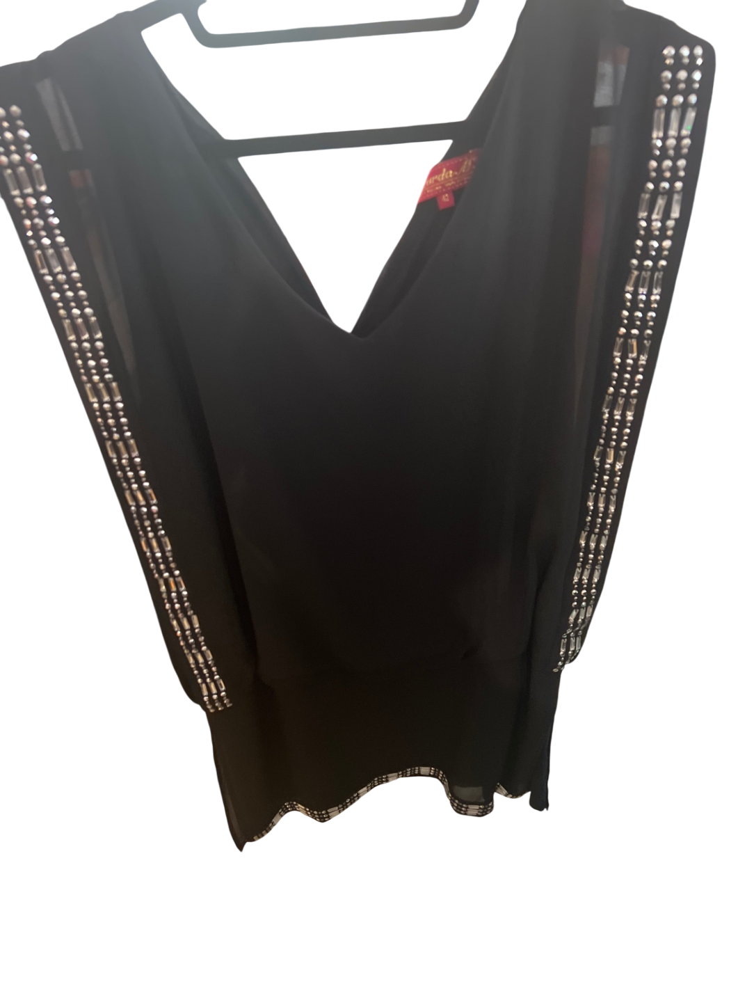 Ricarda M. Blusenkleid Schwarz Gr.: XL