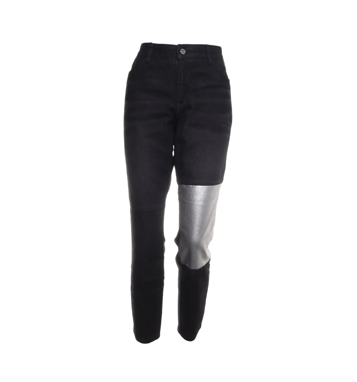 Rainbow Jeans Schwarz und Silber Gr.: 42