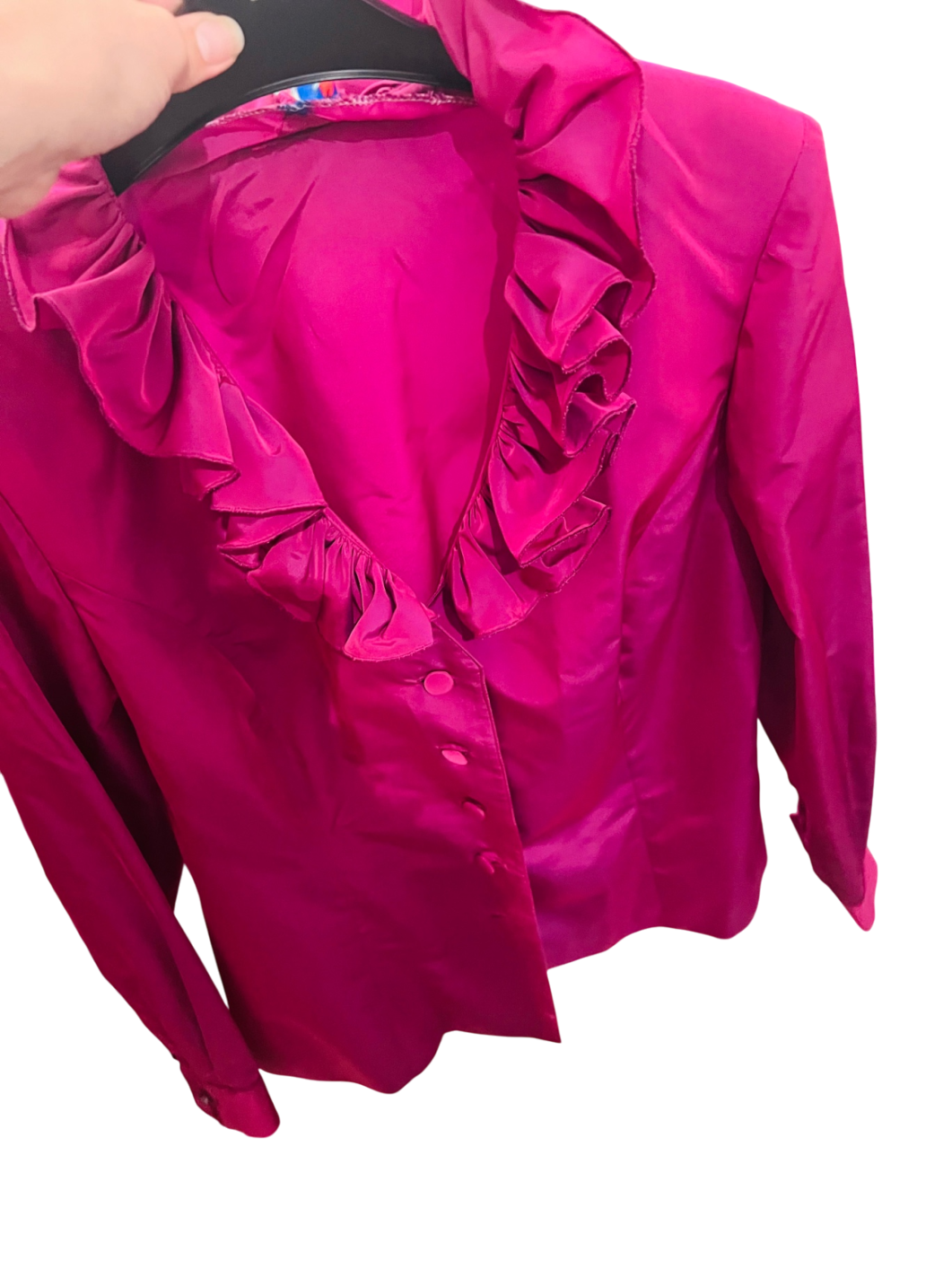 TRUE VINTAGE! Bluse Pink Gr.: L