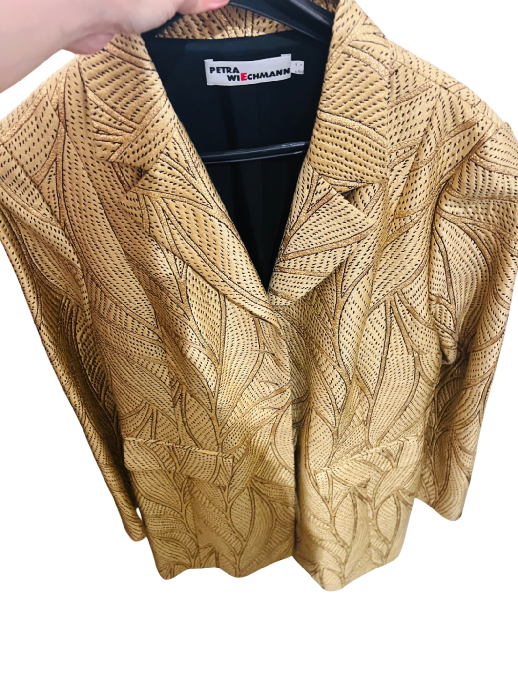 Petra Wiechmann Vintage Blazer Seide Gr.: L