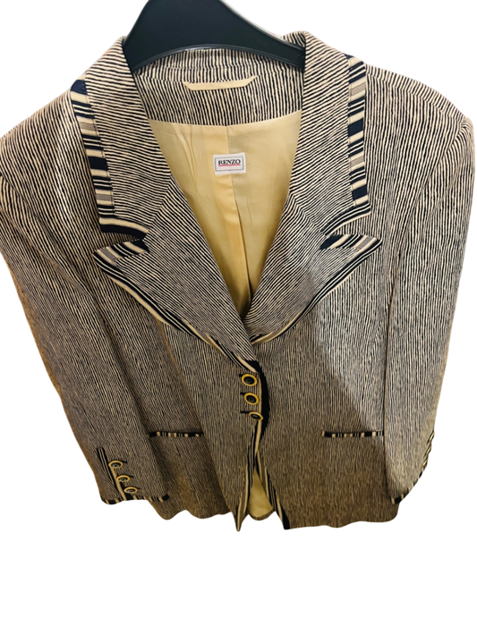 Renzo Vintage Blazer Beige Gr.: L