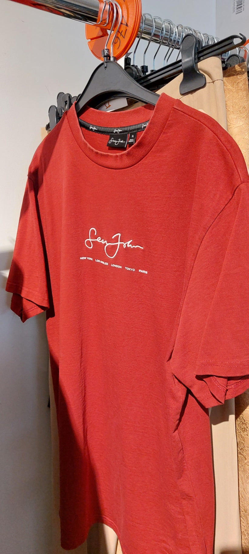 Sean John T-Shirt Rot Gr.: XL