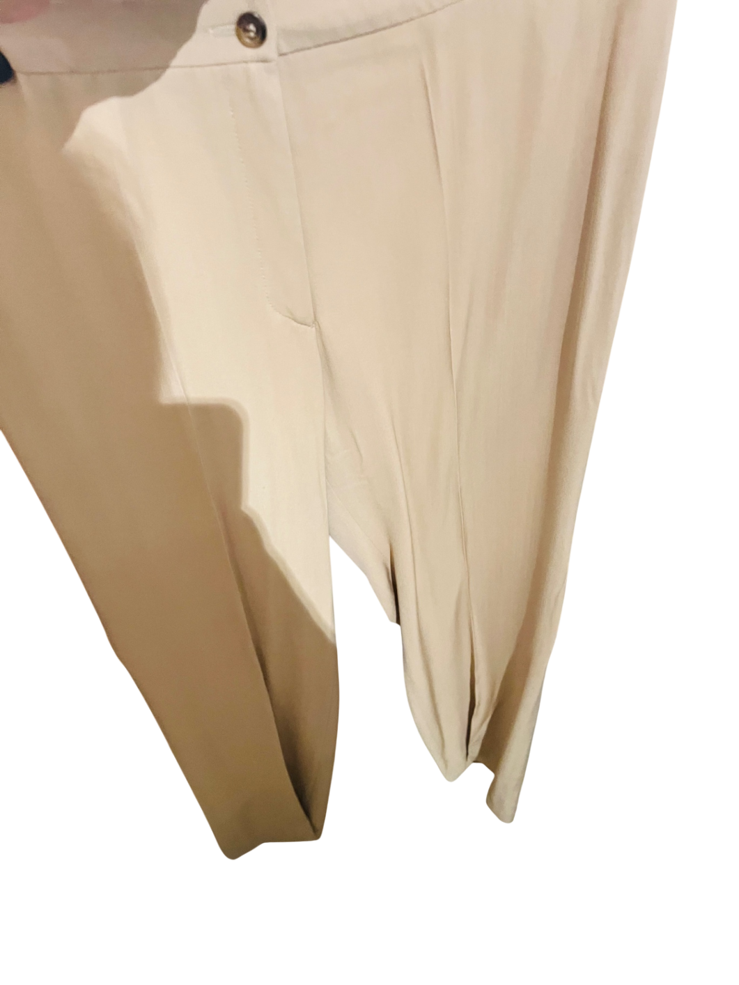 Schurwolle! St. Emile Hose Beige Gr.: L