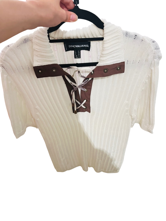 DINOVALIANO Pullover Creme Gr.: L