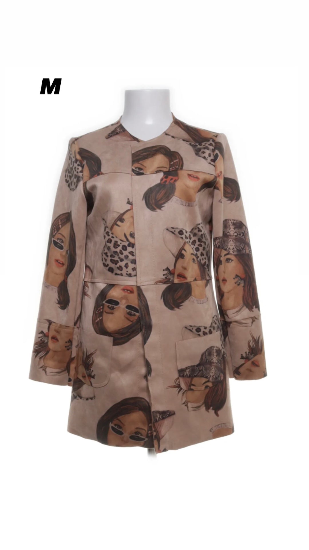 Zeta Otto Blazer Jacke Beige Gr.: M