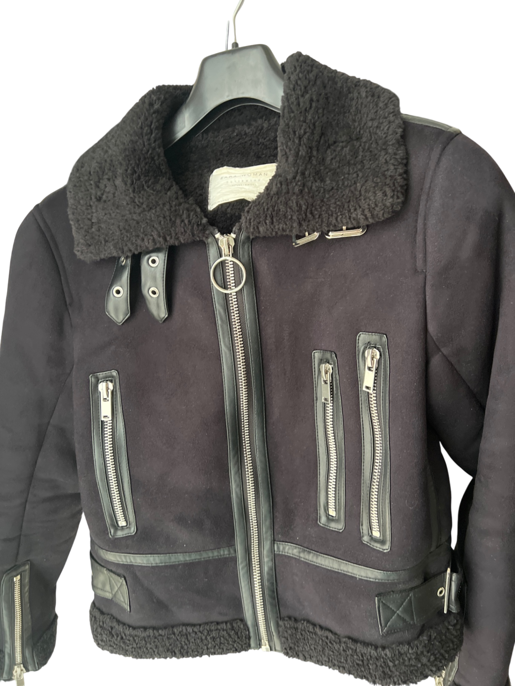 Zara Jacke Schwarz Gr.: S