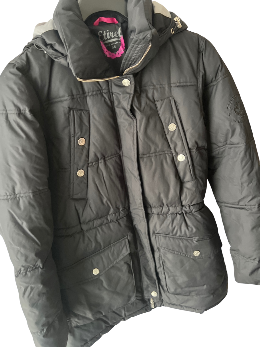 Etirel Jacke Schwarz Gr.: M