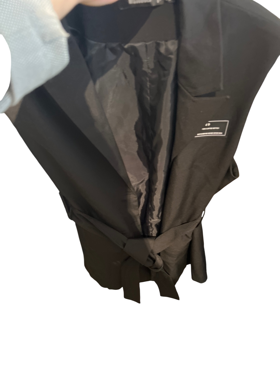 MISSGUIDED Weste Schwarz Gr.: S