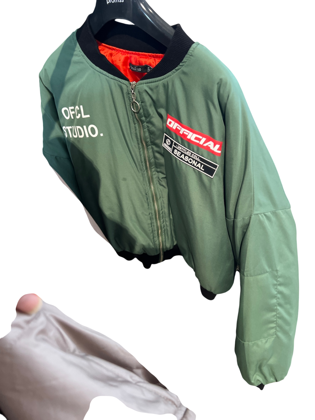 Boohoo Jacke Grün Gr.: M