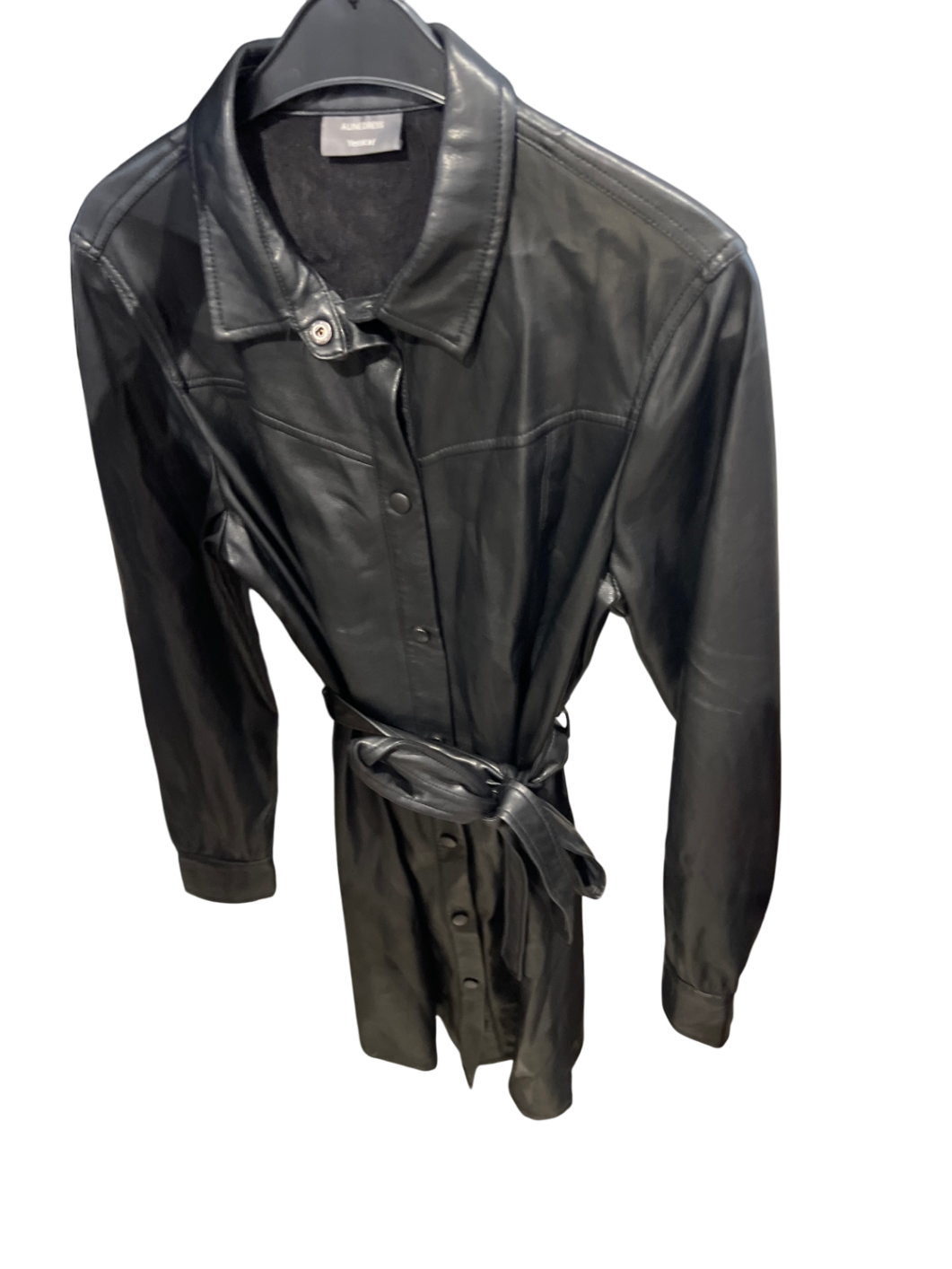 Yessica Lederjacke Schwarz Gr.: S