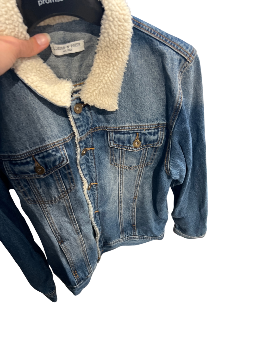 Liquor N Poker Jacke Blau Gr.: M
