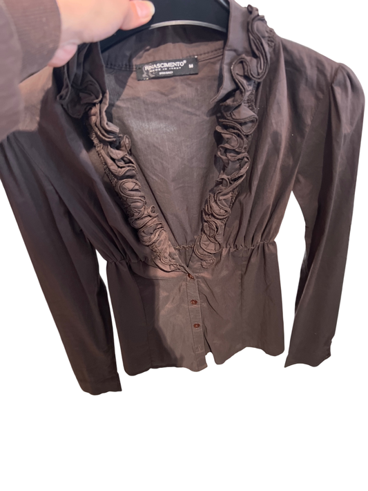 RINASCIMENTO Bluse Braun Gr.: M