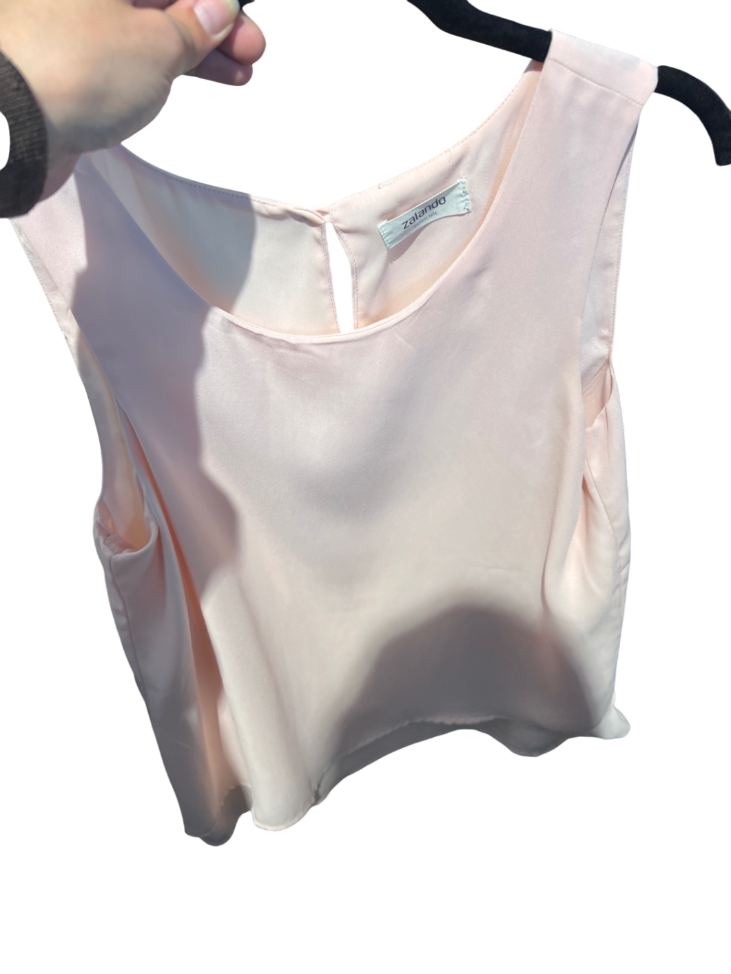 Zalando Bluse Hellrosa Gr.: XS