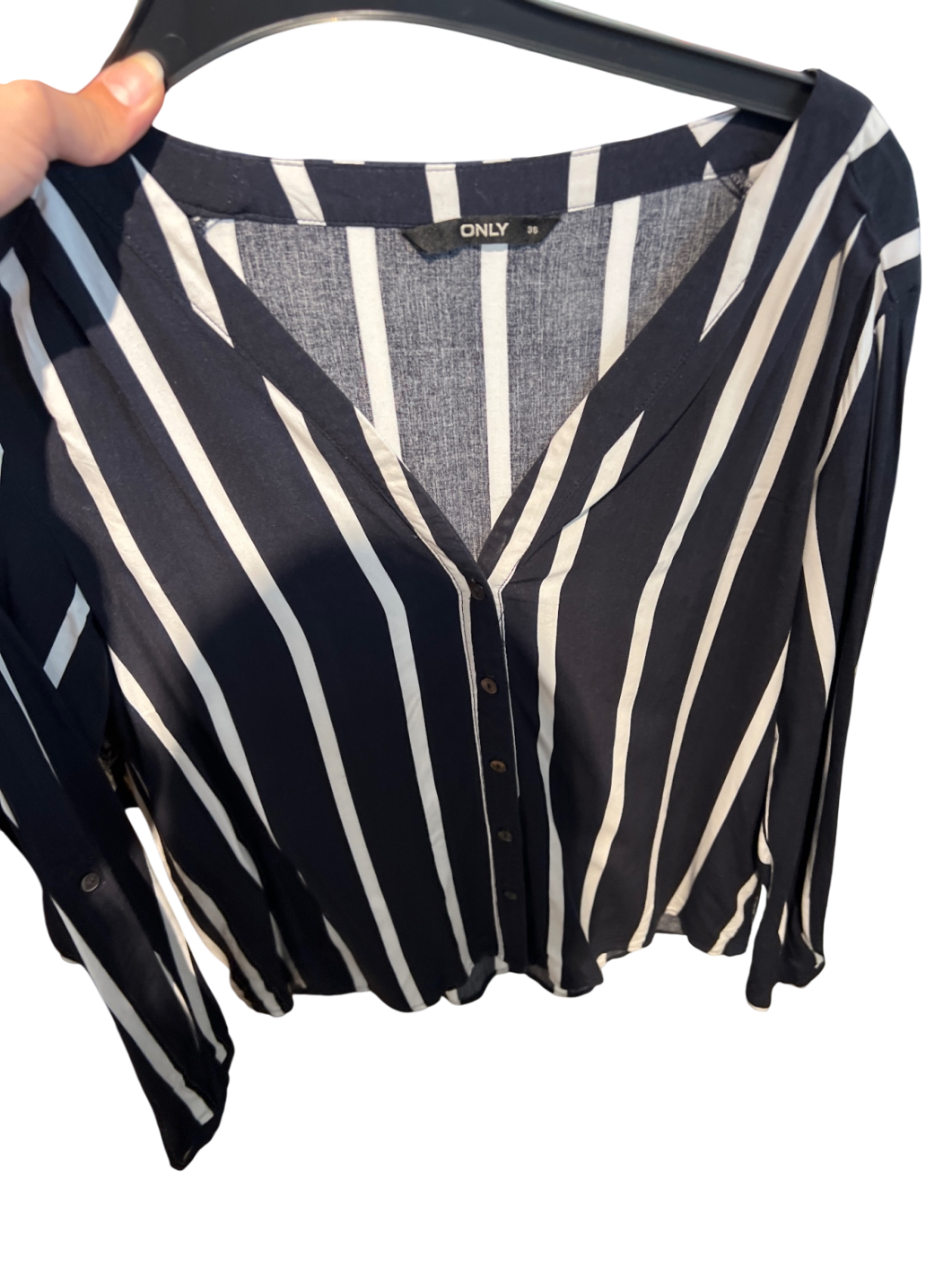 ONLY Bluse Blau Gr.: S