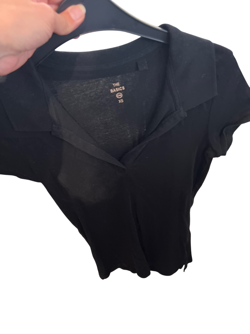 C&A Poloshirt Schwarz Gr.: XS