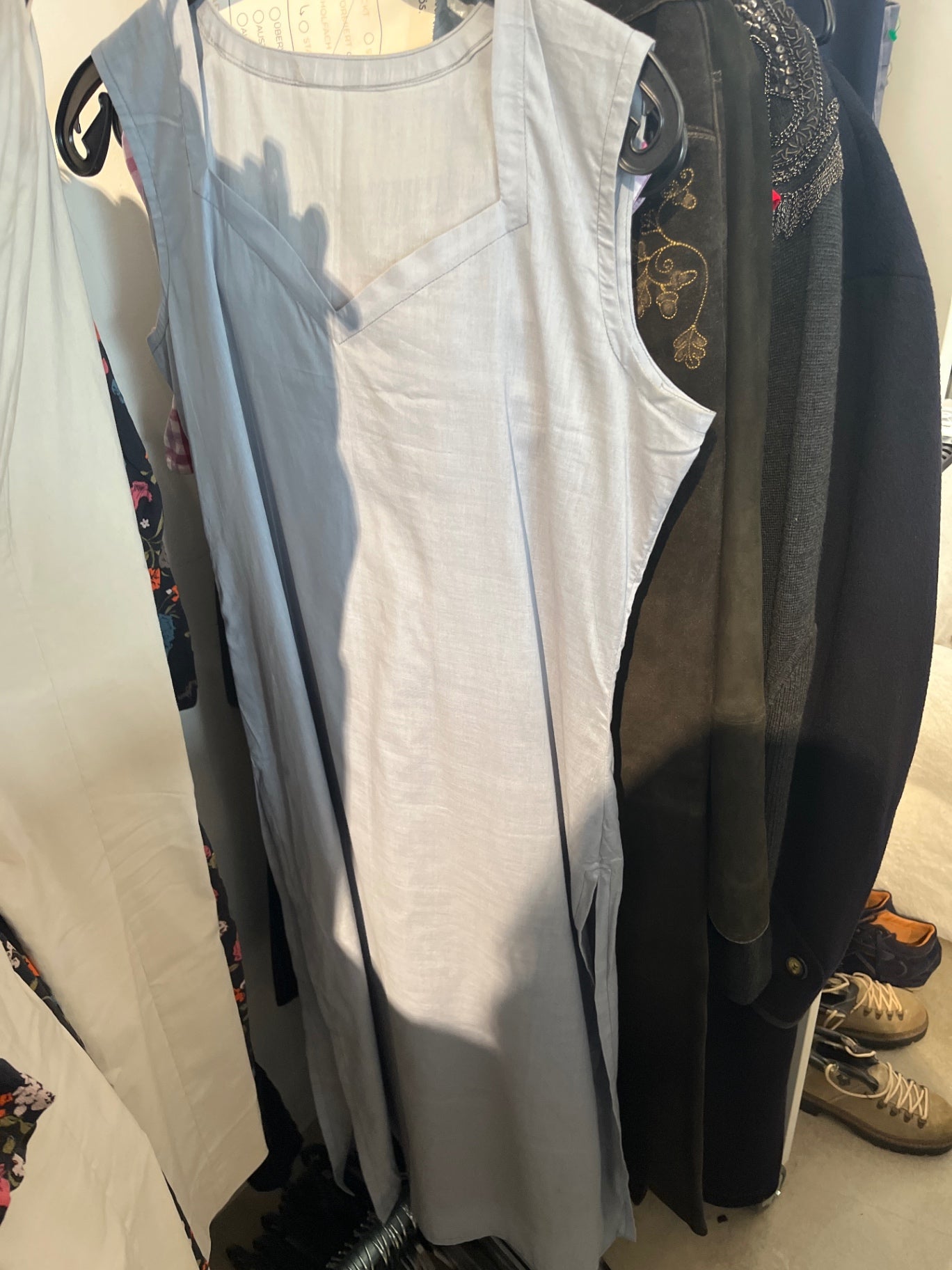 Unbekannt Kleid Blau 