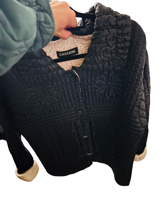 CASSANI Jacke Schwarz Gr.: XL
