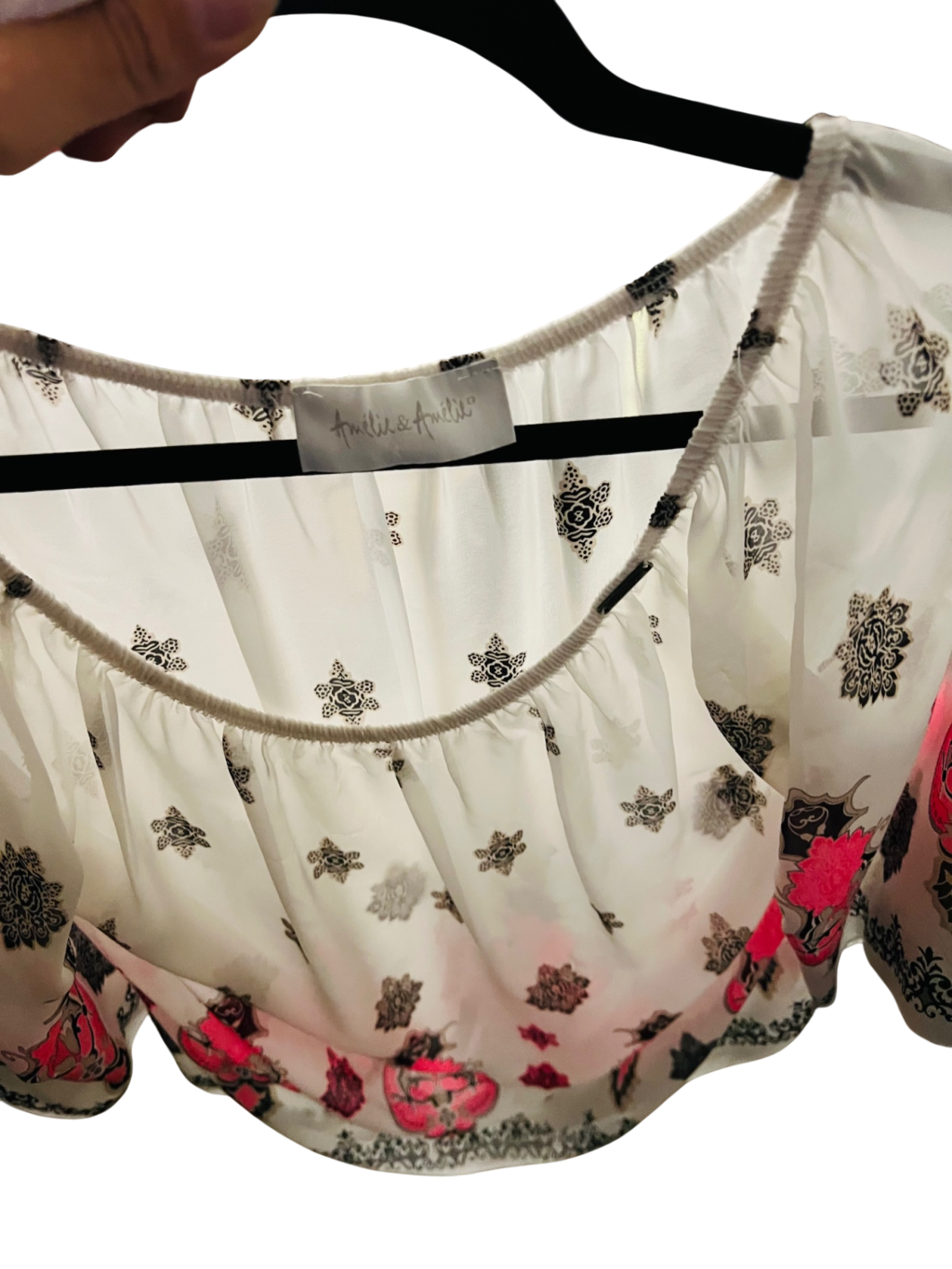 amelie&amelie Bluse Creme Gr.: M