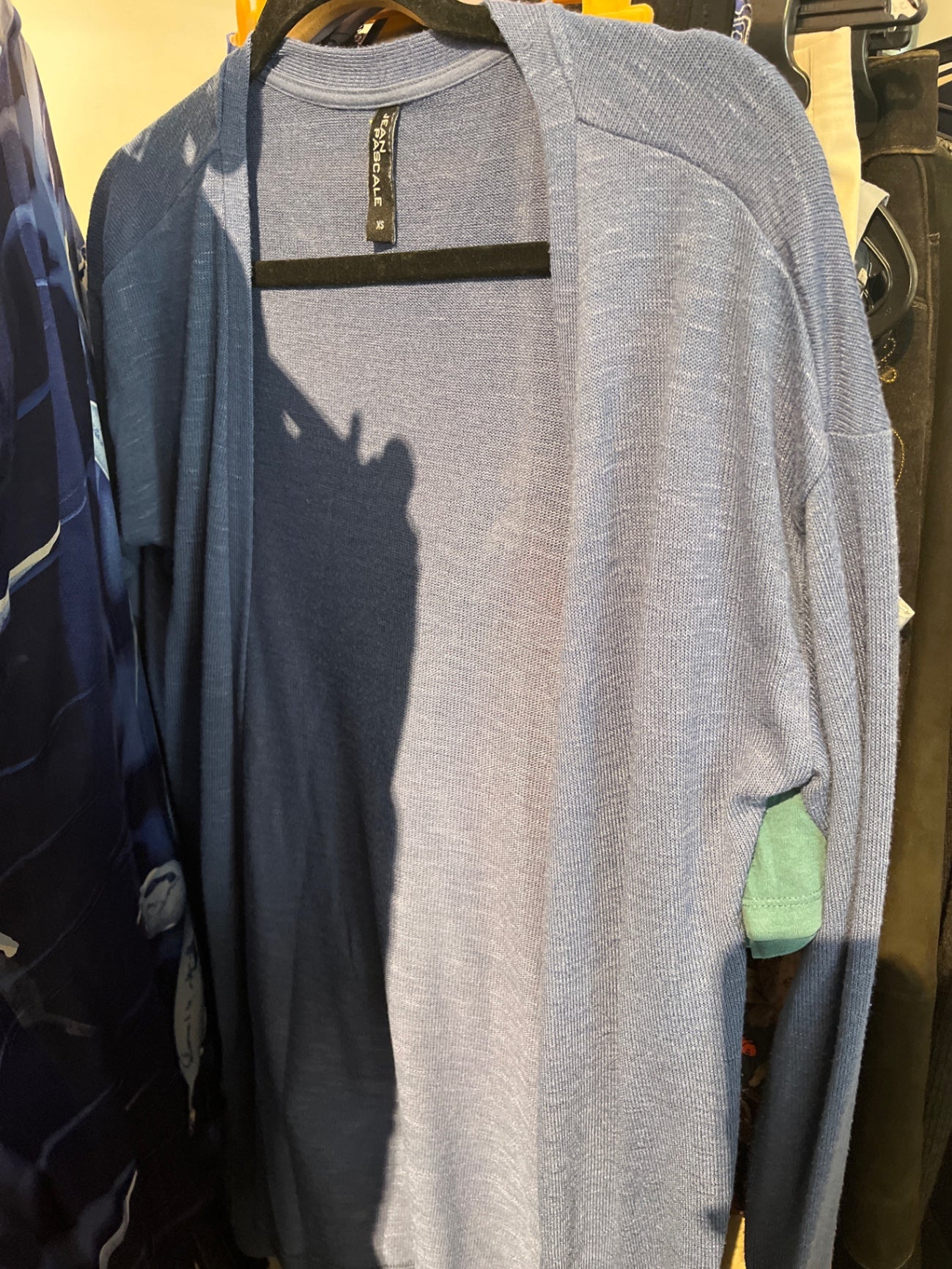 Jean Pascale Cardigan Blau Gr.: Xs